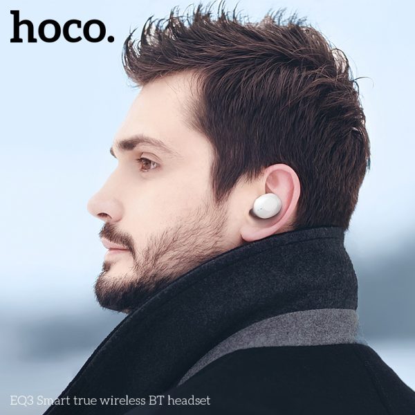 Tai nghe Bluetooth Hoco EQ3 chính hãng Cảm Ứng Âm Thanh Nổi HD Có Mic Và Đèn LED,Tai nghe Bluetooth