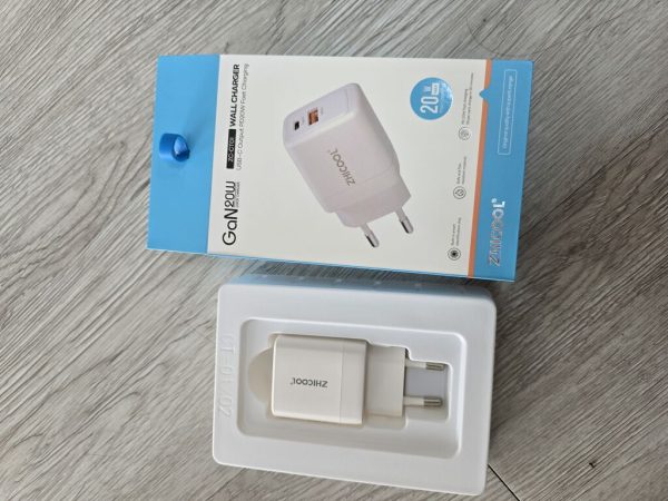 Củ sạc nhanh Zhicool 20w 2 cổng