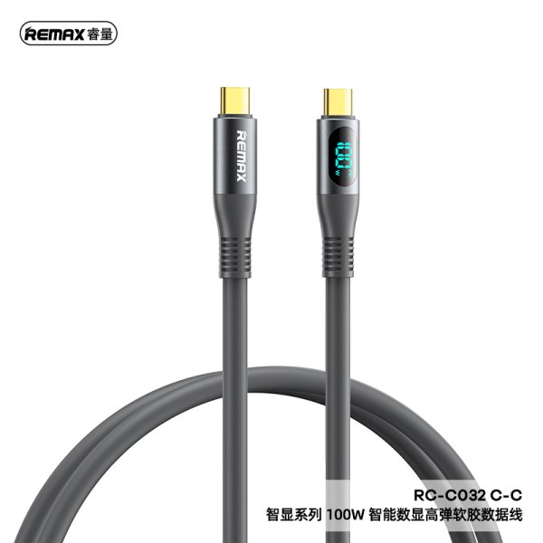 Cáp sạc báo dòng REMAX RC-C032 C-C 100W (Type C To Type C)