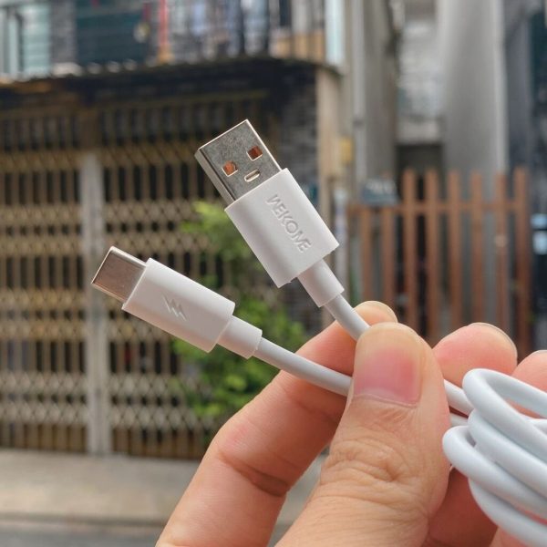 Cáp Sạc Siêu Nhanh WEKOME WDC-22 USB-C 120W – Tương Thích UFCS, Bền Bỉ & Ổn Định