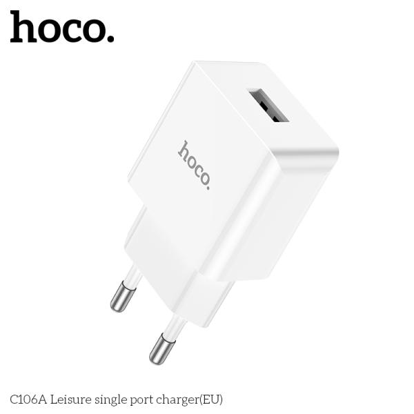 Củ sạc nhanh Hoco C106A 10,5W Củ sạc nhanh Hoco C106A 10,5W