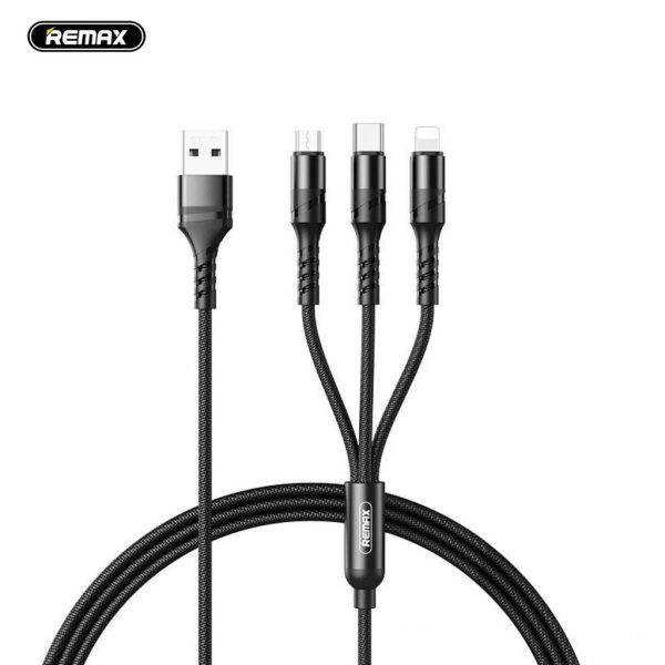 Cáp Sạc Nhanh REMAX RC-186th 3.1A 3IN1