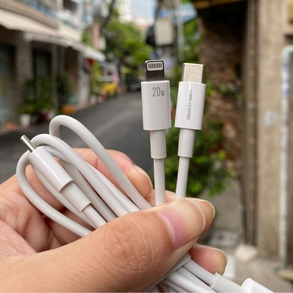 Cáp Sạc Nhanh WEKOME WDC-176 2IN1 PD 100W