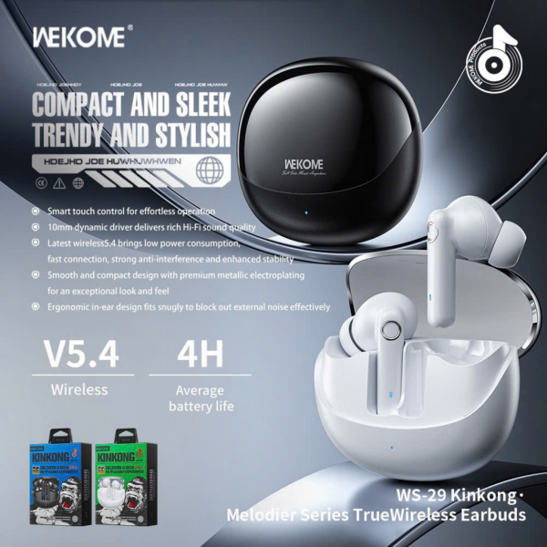 Tai Nghe Bluetooth WEKOME WS-29 KINKONG