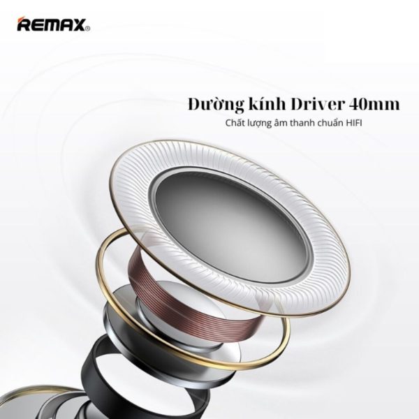 Tai Nghe Bluetooth Chụp Tai REMAX RB-650HB – Âm Thanh HIFI, Pin Khủng 70h