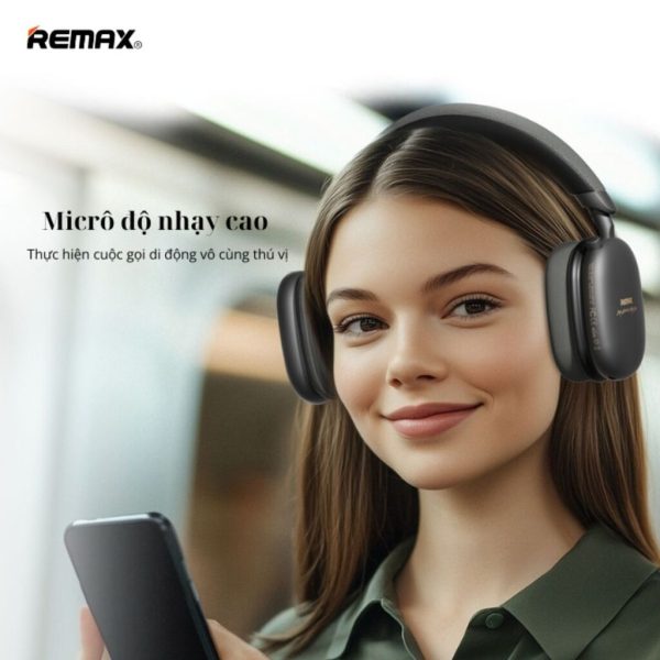Tai Nghe Bluetooth Chụp Tai REMAX RB-650HB – Âm Thanh HIFI, Pin Khủng 70h