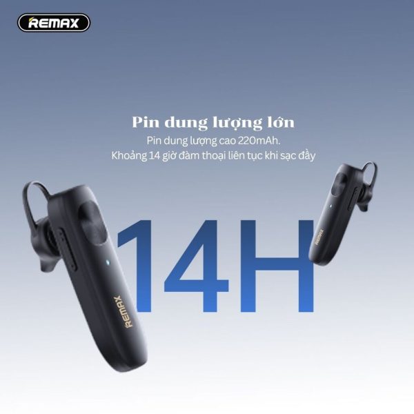 Tai Nghe Bluetooth REMAX RB-T19 – Trợ Lý Đàm Thoại Đỉnh Cao, Pin Trâu 20 Giờ