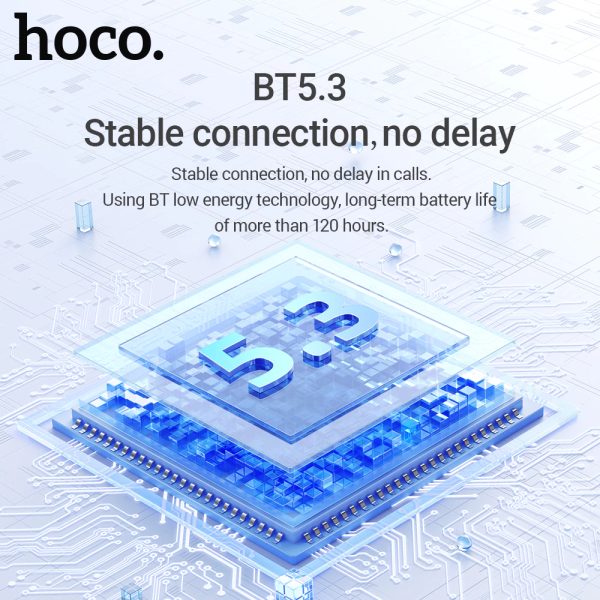 Tai Nghe Thể Thao Đeo Cổ Hoco ES62 - Tai Nghe Bluetooth 5.3 Hỗ Trợ Mic, 120 Giờ Sử Dụng