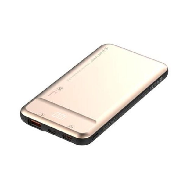 [Vỏ hộp cũ] Pin Dự Phòng sạc nhanh PD 18W Drapow 10000mAh PD15 (Vàng)