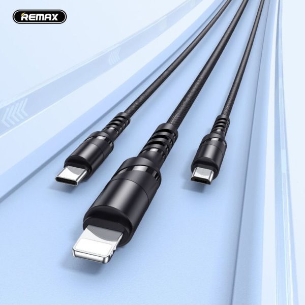 Cáp Sạc Nhanh REMAX RC-186th 3.1A 3IN1