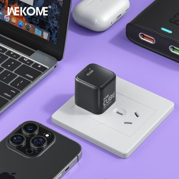 Combo Sạc Nhanh WEKOME WU-30 | PD 20W + Cáp Sạc 27W ( C-L )/65W ( C-C ) - ( Xuất VAT + 8% )