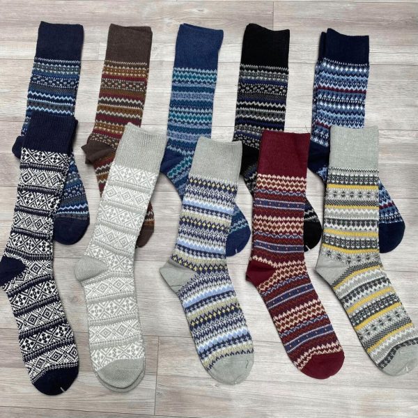 SET 10 đôi Tất Uniqlo Thổ Cẩm nhiều màu sắc cực đẹp, độc, lạ SET 10 đôi Tất Uniqlo Thổ Cẩm nhiều màu sắc cực đẹp, độc, lạ