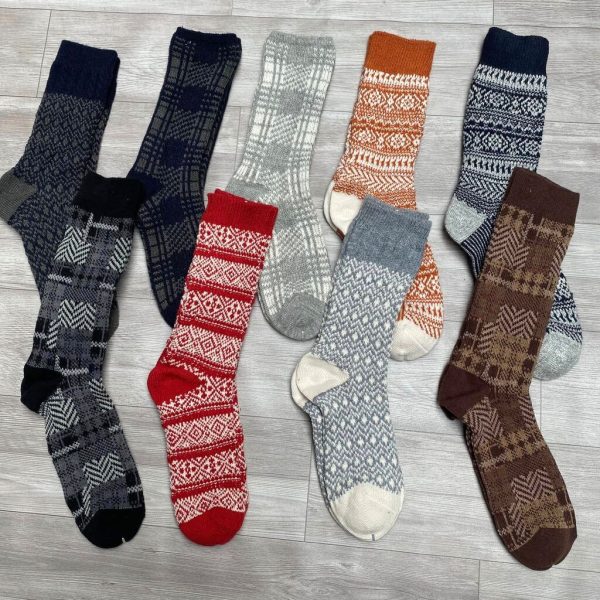 SET 10 đôi Tất Uniqlo Thổ Cẩm nhiều màu sắc cực đẹp, độc, lạ SET 10 đôi Tất Uniqlo Thổ Cẩm nhiều màu sắc cực đẹp, độc, lạ