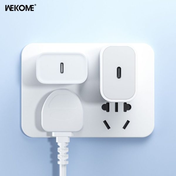 Bộ Sạc Nhanh WEKOME WU-38 PD20W + Cáp Sạc 20W ( C-L )/ 100W ( C-C ) - ( Xuất VAT + 8% ) Bộ Sạc Nhanh WEKOME WU-38 PD20W + Cáp Sạc 20W ( C-L )/ 100W ( C-C ) - ( Xuất VAT + 8% )