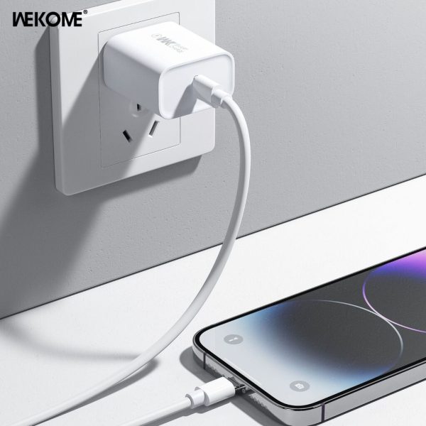 Bộ Sạc Nhanh WEKOME WU-38 PD20W + Cáp Sạc 20W ( C-L )/ 100W ( C-C ) - ( Xuất VAT + 8% ) Bộ Sạc Nhanh WEKOME WU-38 PD20W + Cáp Sạc 20W ( C-L )/ 100W ( C-C ) - ( Xuất VAT + 8% )