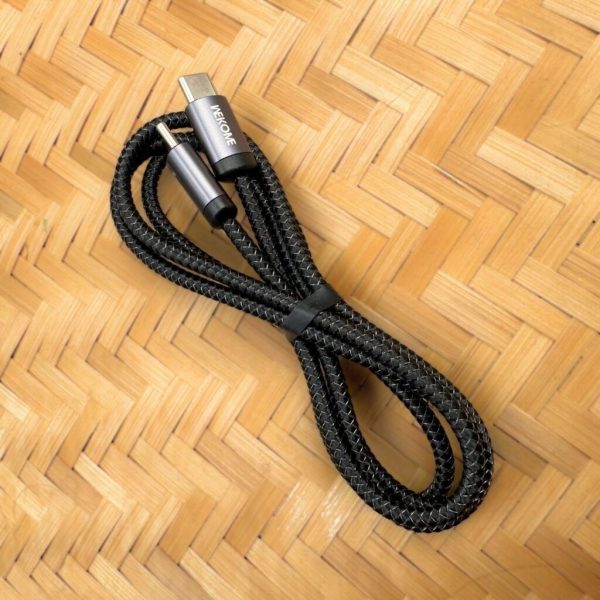 Cáp Sạc Nhanh WEKOME WDC-35 Type-C to Type-C 60W – Siêu Bền, Hỗ Trợ PD, Chính Hãng