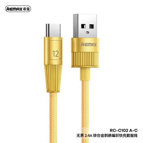 Cáp sạc nhanh REMAX RC-C102 (A-C/A-L)