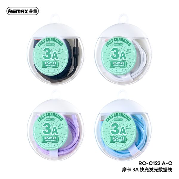 Cáp sạc nhanh Type C REMAX RC-C122 A-C 2.4A