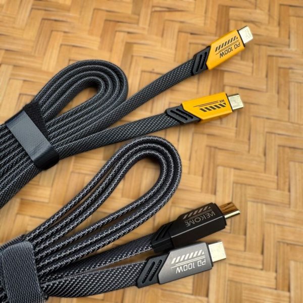 Cáp Sạc Nhanh WEKOME WDC-192 Type-C to Type-C PD 100W