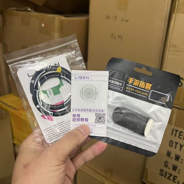 Quạt tản nhiệt điện thoại có sạc nhanh không dây Magsafe 15W LISEN, kèm cáp C to C