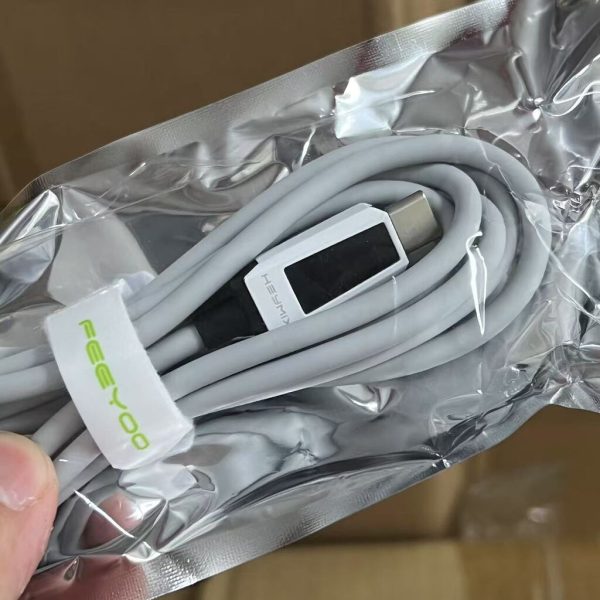 Cáp sạc iPhone C to L có MFI, hiển thị công suất FEEYOO Heymix (hàng xuất Đức )