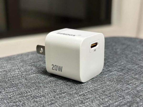 Củ sạc nhanh PD 20W hãng SINDOX , công nghệ GaN ( Amazon Mỹ )