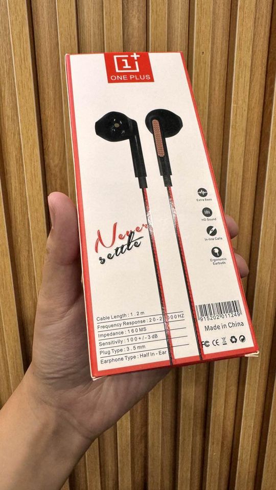 Tai Nghe dây One Plus T-069 , châm cắm Aux 3.5mm