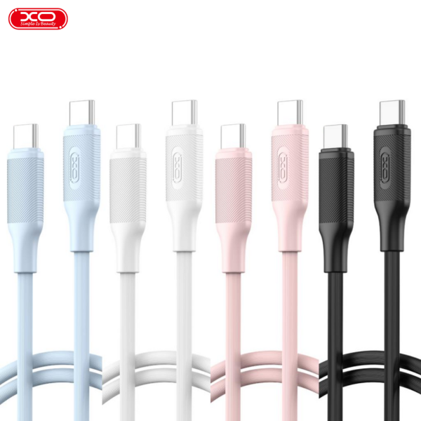 Cáp Sạc Đóng Hũ 30 cái XO NB-Q265B C-C 60W