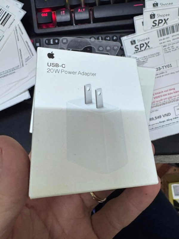 Củ sạc nhận iPhone 20W new 100% - Fulbox - Fake