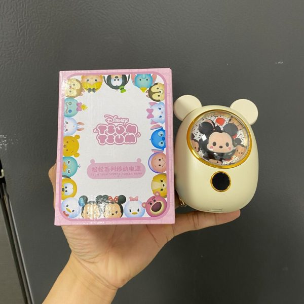 Pin Dự Phòng 20.000mAh (khả dụng 10k) sạc nhanh 20W PPS/PD Disney Tsum, liền cáp (màu ngẫu nhiên)
