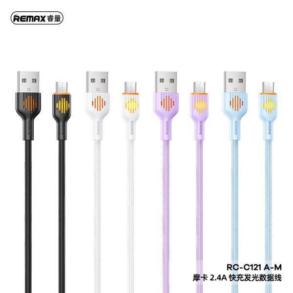 Cáp sạc nhanh Micro REMAX RC-C121 A-M 2.4A