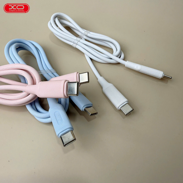 Cáp Sạc Đóng Hũ 30 cái XO NB-Q265B C-C 60W