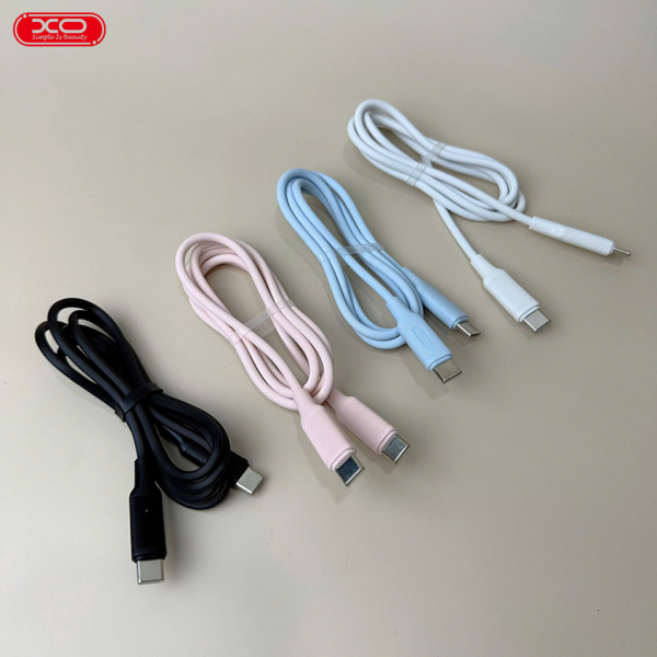 Cáp Sạc Đóng Hũ 30 cái XO NB-Q265B C-C 60W