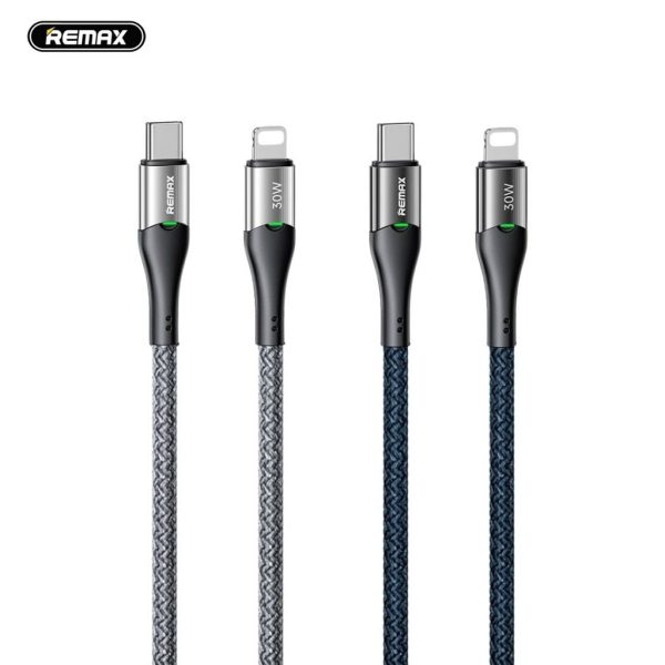 Cáp sạc nhanh tự ngắt REMAX RC-116 PD30W / RC-C115 C-C 100W