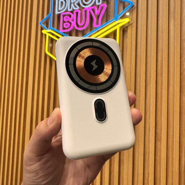 Pin dự phòng BEBEPY 10.000mAh H24, sạc nhanh không dây, liền 2 cáp