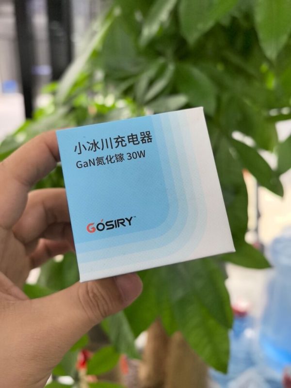 Củ sạc nhanh 30W GaN siêu nhỏ hãng Gosiry ( Giao màu ngẫu nhiên )