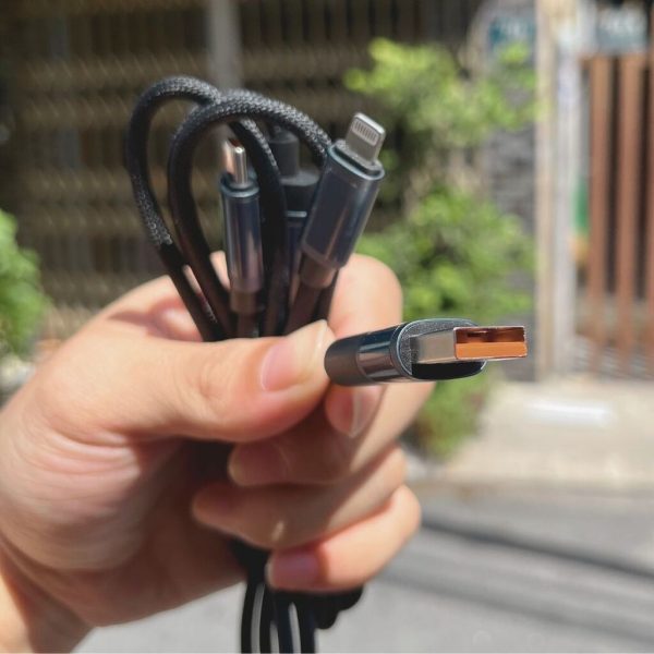 Cáp Sạc Nhanh 4in1 WEKOME WDC-66 65W | Sang Trọng, Tiện Lợi, Đa Thiết Bị Cáp Sạc Nhanh 4in1 WEKOME WDC-66 65W | Sang Trọng, Tiện Lợi, Đa Thiết Bị