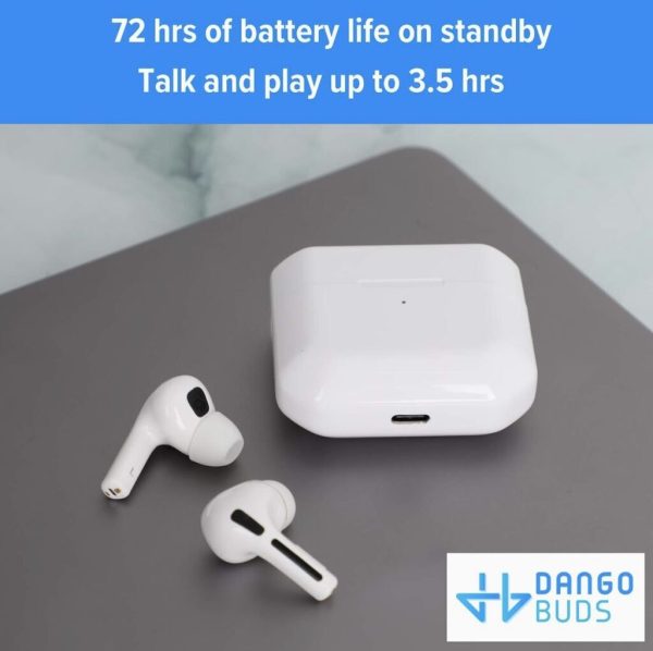 Tai Nghe TWS DANGOBUDS, chống ồn chủ động ANC, Bluetooth 5.0, sạc ko dây Tai Nghe TWS DANGOBUDS, chống ồn chủ động ANC, Bluetooth 5.0, sạc ko dây