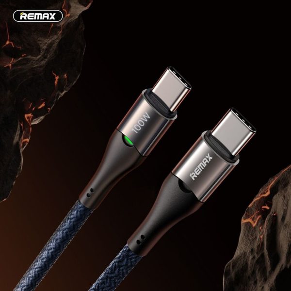 Cáp sạc nhanh tự ngắt REMAX RC-116 PD30W / RC-C115 C-C 100W