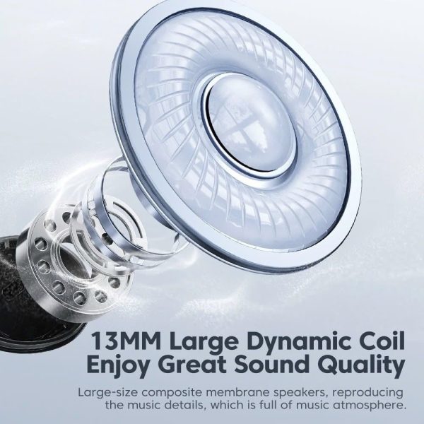 Tai Nghe Bluetooth TOOCKI TQ- EJ21 chống ồn chủ động bluethooth 5.4, âm thanh 3D, IPX4 ,Game Mode Tai Nghe Bluetooth TOOCKI TQ- EJ21 chống ồn chủ động bluethooth 5.4, âm thanh 3D, IPX4 ,Game Mode