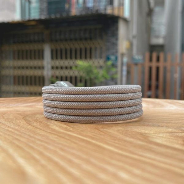 Cáp Sạc WEKOME WDC-46 Type-C to Type-C 65W – Dây Dù Nam Châm Tự Cuộn, Truyền Dữ Liệu 480Mbps