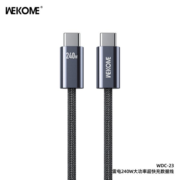 Cáp Sạc Siêu Nhanh WEKOME WDC-23 – Công Suất Khủng 240W