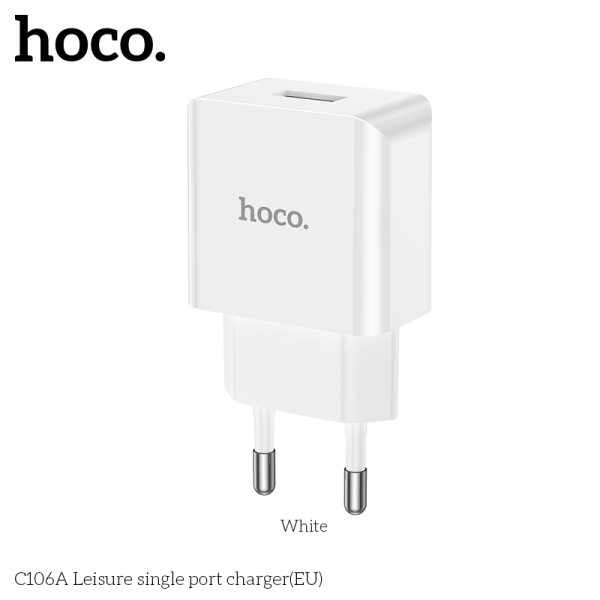 Củ sạc nhanh Hoco C106A 10,5W Củ sạc nhanh Hoco C106A 10,5W
