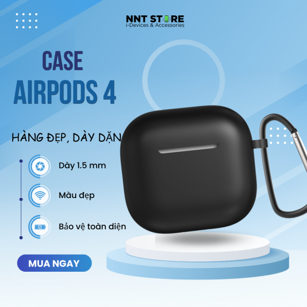 Ốp case hộp đựng tai nghe Airpods 4