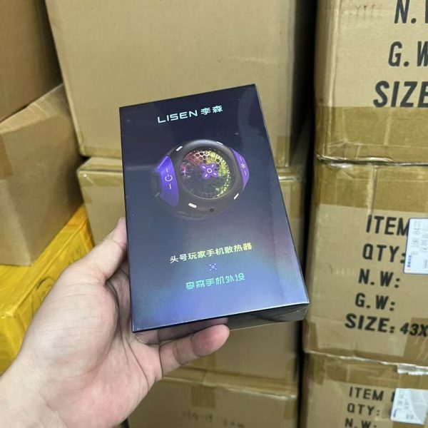 Quạt tản nhiệt điện thoại có sạc nhanh không dây Magsafe 15W LISEN, kèm cáp C to C