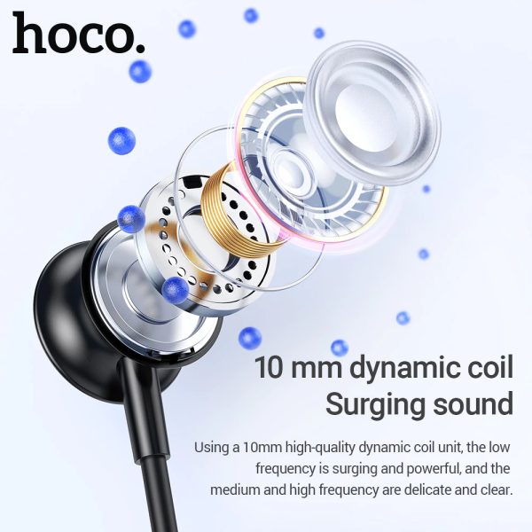 Tai Nghe Thể Thao Đeo Cổ Hoco ES62 - Tai Nghe Bluetooth 5.3 Hỗ Trợ Mic, 120 Giờ Sử Dụng