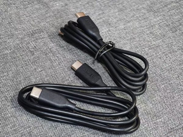 Cáp Anker C to C 65w, dài 0.9m, sạc được iPhone 16, không hộp - MÀU ĐEN