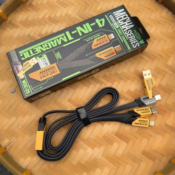 Cáp Sạc 4in1 WEKOME WDC-26 – Sạc Nhanh 65W