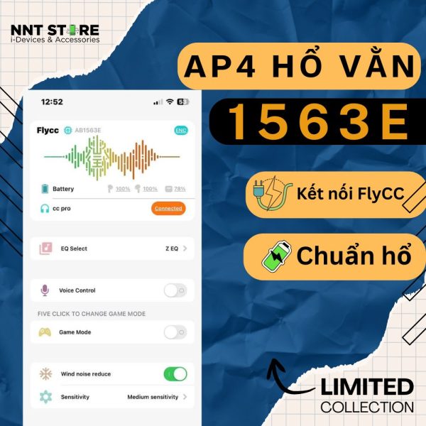 Tai Nghe Airpods 4 Hổ Vằn 1563E