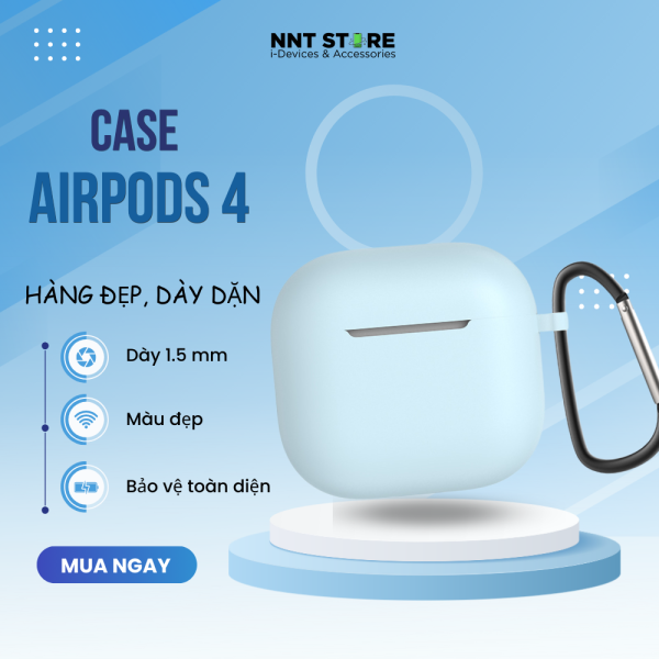 Ốp case hộp đựng tai nghe Airpods 4